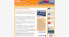 Desktop Screenshot of bourgasairporttaxis.com